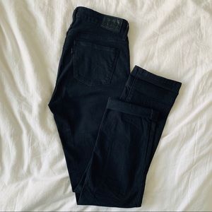 Levi’s 712 Slim - Black Denim